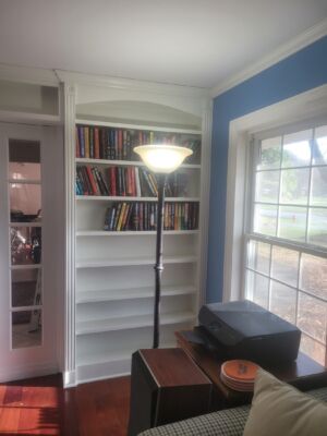 Custom Built Bookcase Cabinets