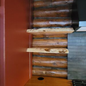 Custom Pine Shelves
